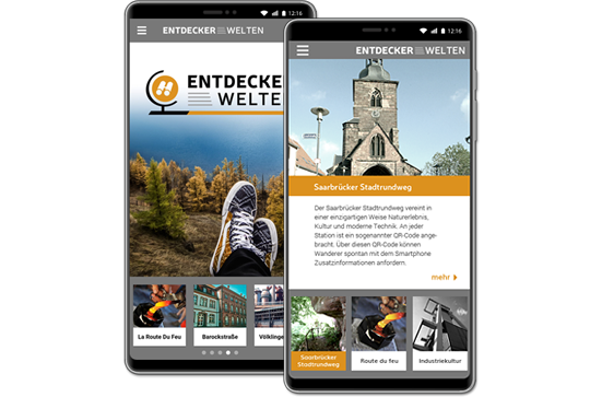 Die Entdeckerwelten-App